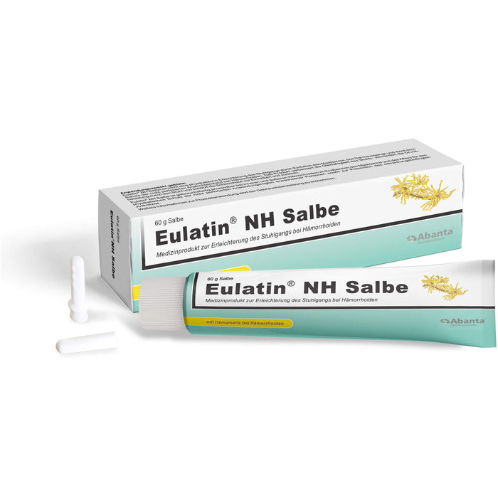 Eulatin NH Salbe zur Erleichterung des Stuhlgangs bei Hämorrhoiden, 60 g Onguent