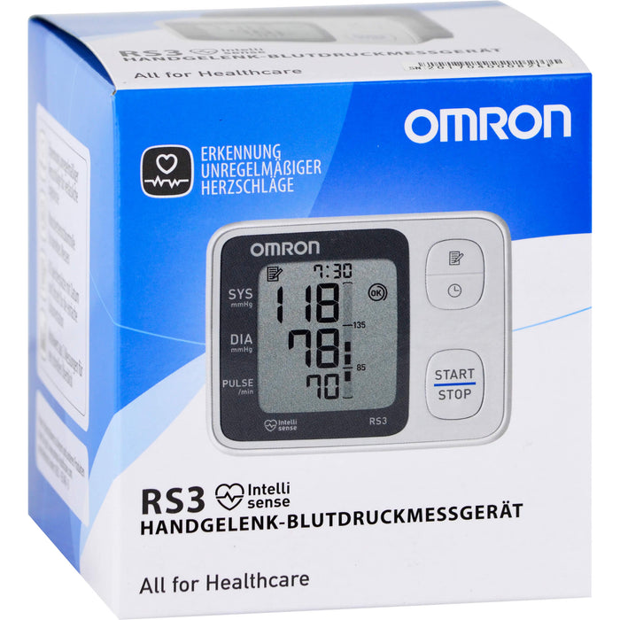 OMRON RS3 Handgelenk-Blutdruckmessgerät, 1 St. Blutdruckmessgerät