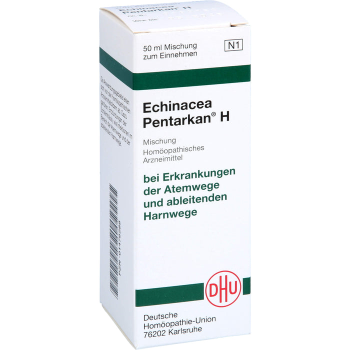 DHU Echinacea Pentarkan H Mischung bei Erkrankungen der Atemwege und ableitenden Harnwege, 50 ml Lösung