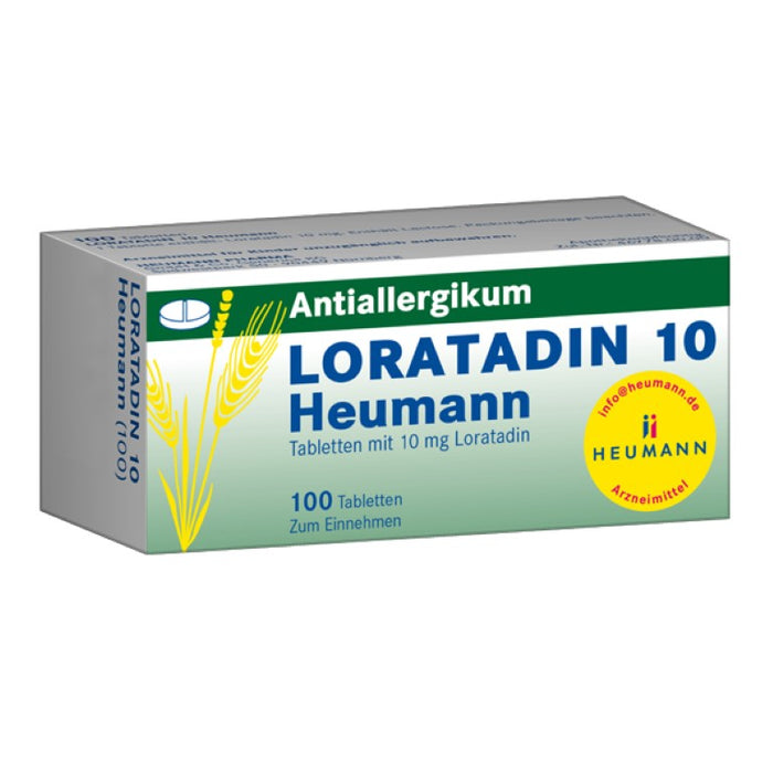 Loratadin 10 Heumann Tabletten Antiallergikum, 100 pcs. Tablets