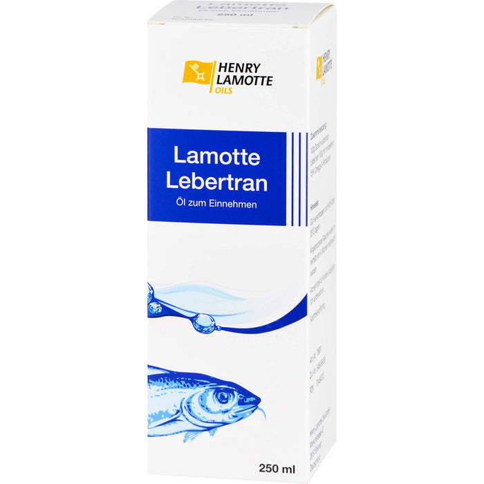 Lamotte Lebertran Öl zum Einnehmen, 250 ml Lösung