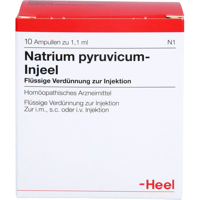 Natrium pyruvicum Injeel Amp., 10 St AMP