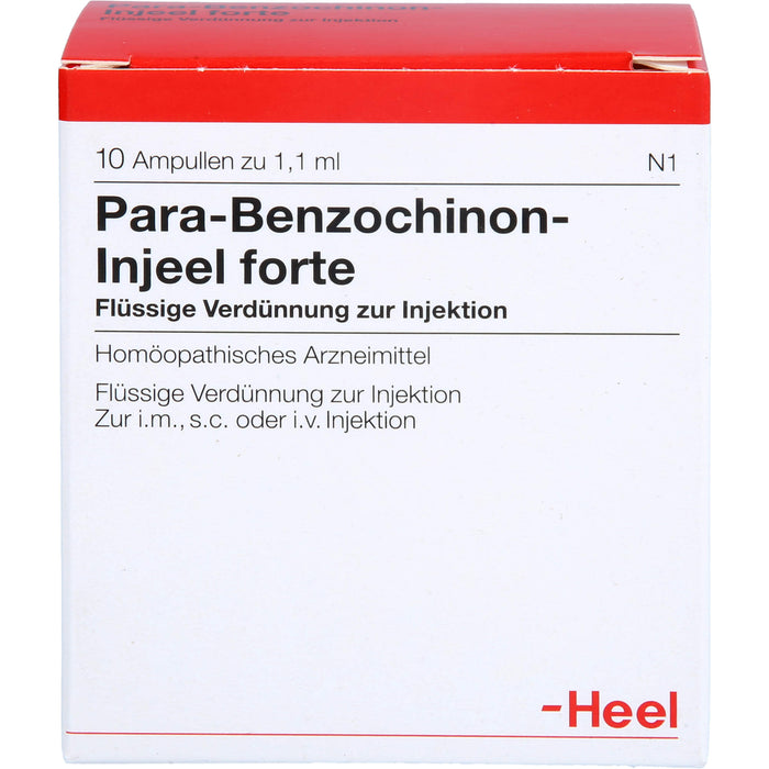 Para-Benzochinon-Injeel forte Inj.-Lsg., 10 pc Ampoules