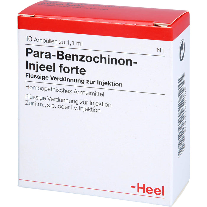 Para-Benzochinon-Injeel forte Inj.-Lsg., 10 pcs. Ampoules