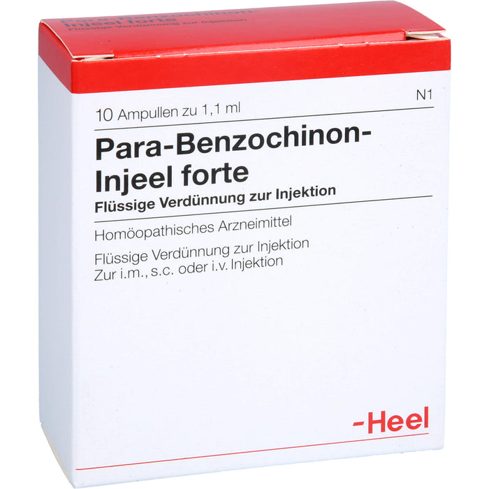 Para-Benzochinon-Injeel forte Inj.-Lsg., 10 pcs. Ampoules