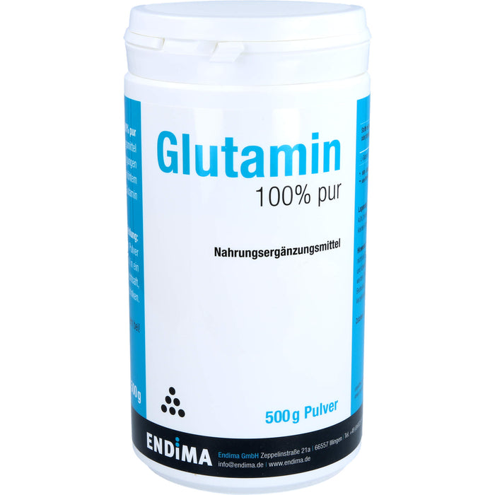 ENDIMA Glutamin 100% pur Pulver, 500 g Powder