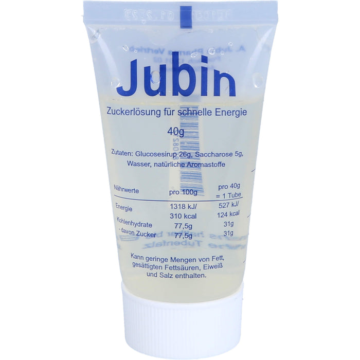 Jubin Zuckerlösung schnelle Energie Lösung, 12 pc Tubes