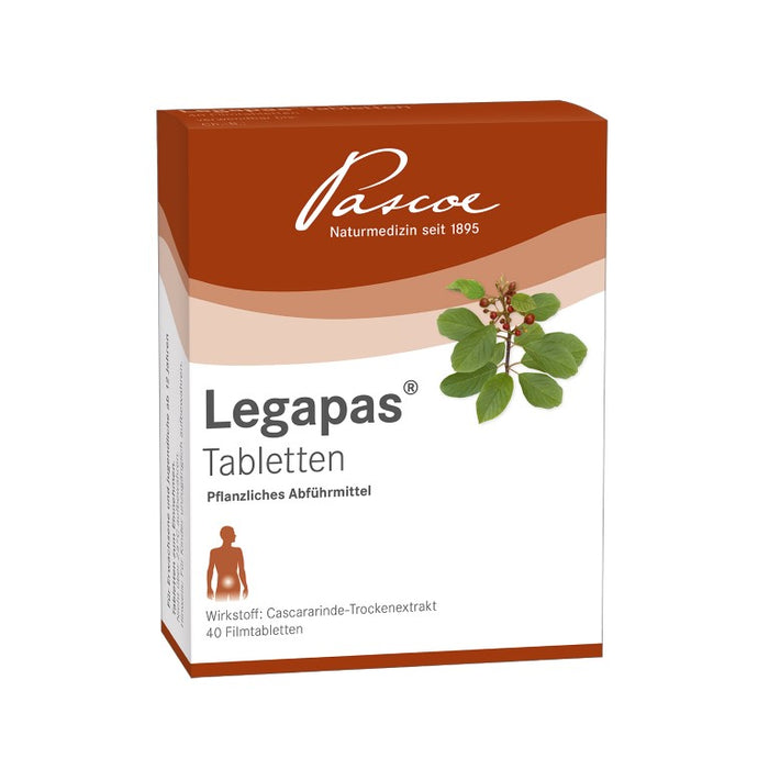 Legapas Tabletten bei Verstopfung, 40 pcs. Tablets