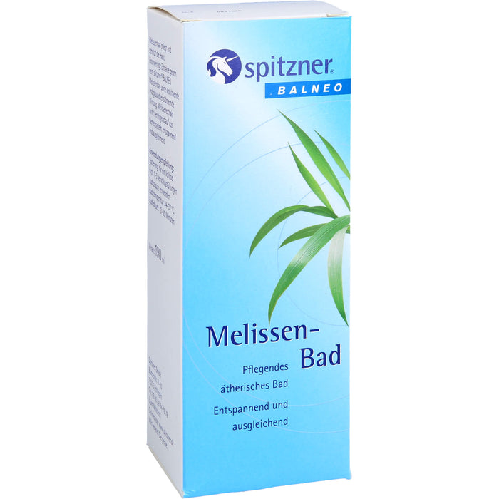 Spitzner Balneo Melissenölbad, 190 ml Huile