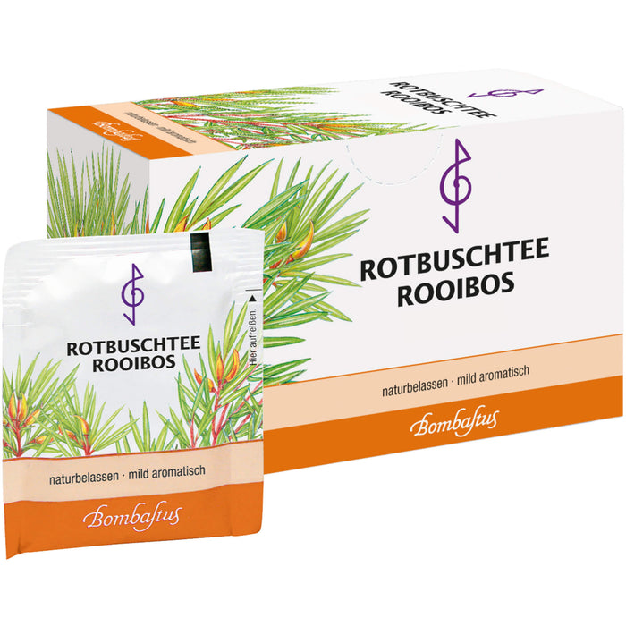 Bombastus Rotbuschtee Rooibos, 20 pc Sac filtrant