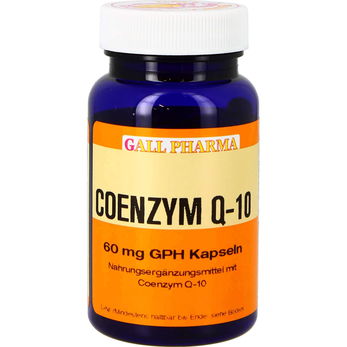 GALL PHARMA Coenzym Q-10 60 mg GPH Kapseln, 60 pc Capsules