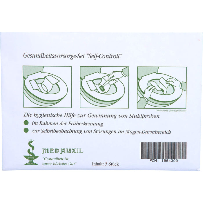 MED AUXIL Gesundheitsvorsorge-Set Self Controll, 5 St. Packung