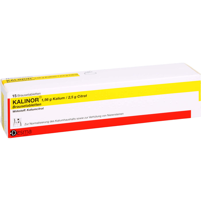 Kalinor Brausetabletten, 15 pc Tablettes