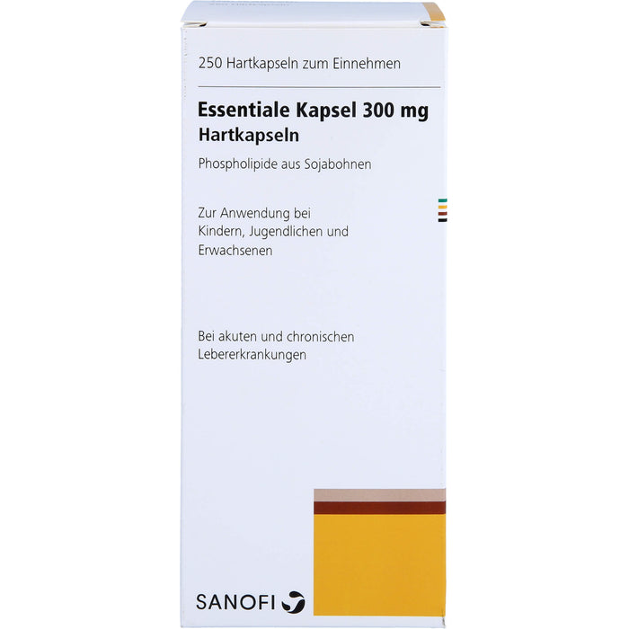 Essentiale Kapseln 300 mg bei akuten und chronischen Lebererkrankungen, 250 pcs. Capsules