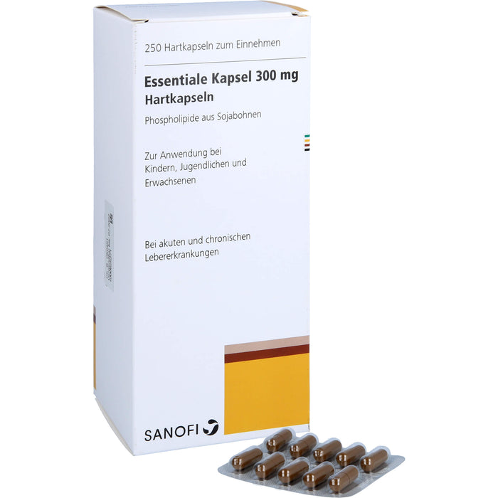 Essentiale Kapseln 300 mg bei akuten und chronischen Lebererkrankungen, 250 pcs. Capsules