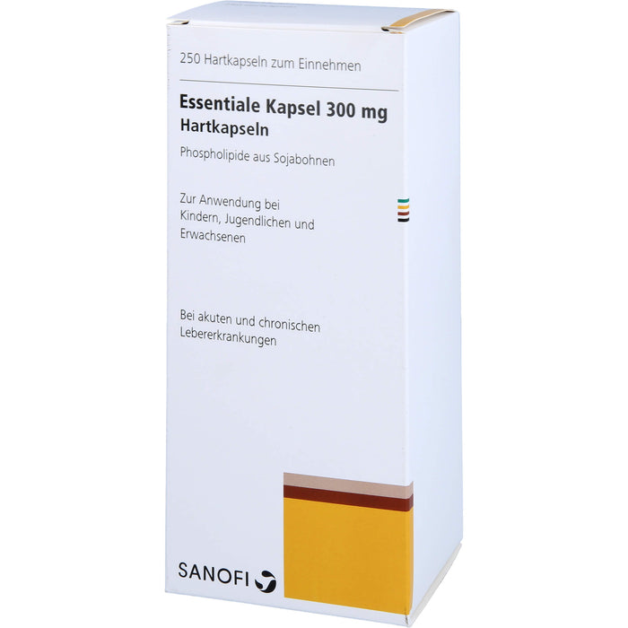 Essentiale Kapseln 300 mg bei akuten und chronischen Lebererkrankungen, 250 pcs. Capsules