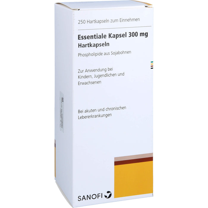 Essentiale Kapseln 300 mg bei akuten und chronischen Lebererkrankungen, 250 pcs. Capsules