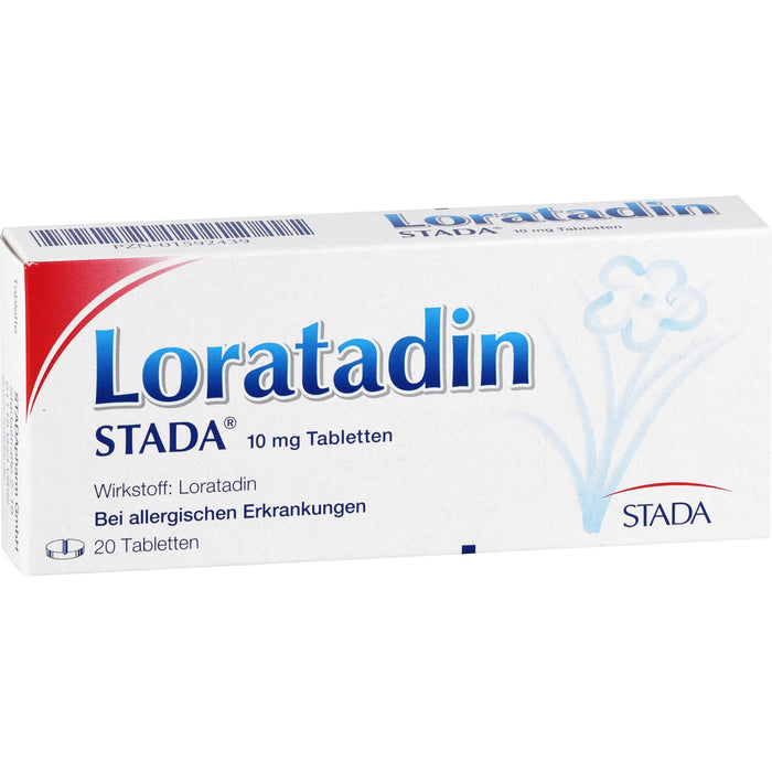 Loratadin STADA Tabletten, 20 pc Tablettes