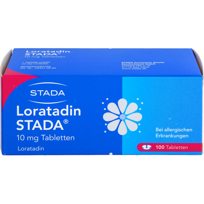 Loratadin STADA 10mg Tabletten, 100 pcs. Tablets