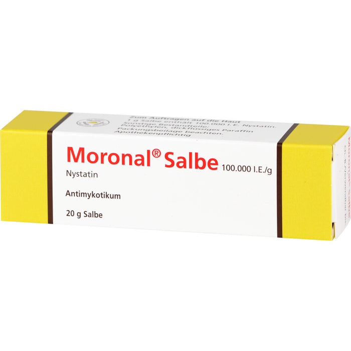 Moronal Salbe zur Behandlung von Pilzinfektionen, 20 g Ointment