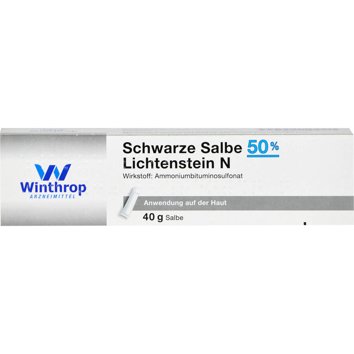 Schwarze Salbe 50% Lichtenstein N, 40 g Salbe