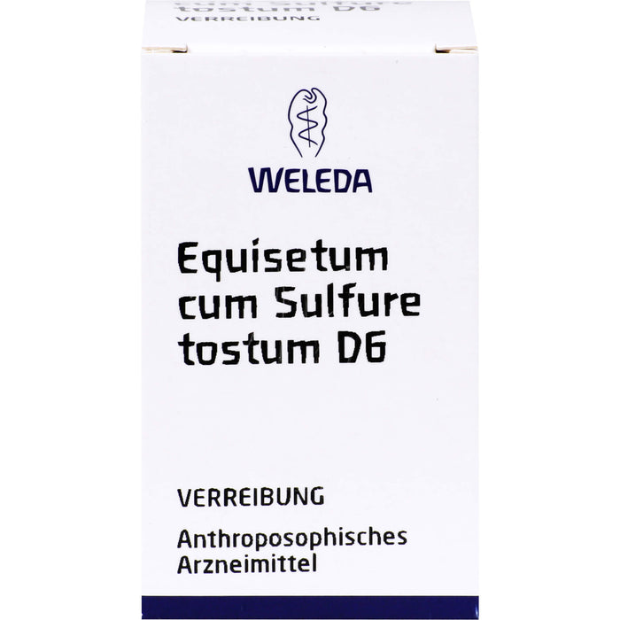 WELEDA Equisetum cum Sulfure tostum D6 Verreibung, 20 g Pulver