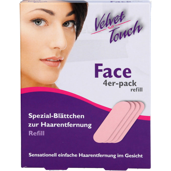 Velvet Touch Face Nachfüllset 4 Stück, 1 pc Paquet