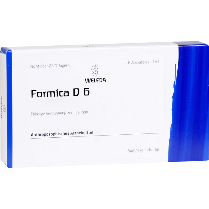 Formica D6 Weleda Amp., 8X1 ml AMP