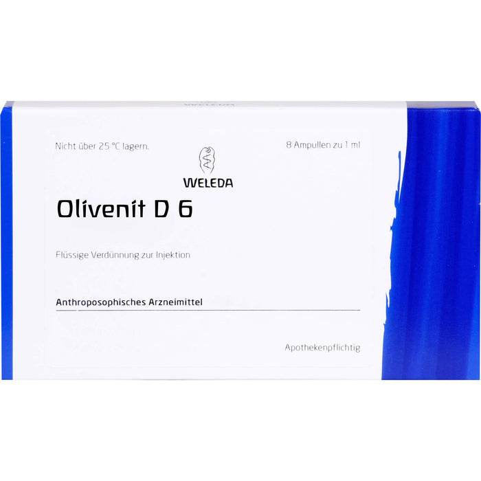 Olivenit D6 Weleda Amp., 8X1 ml AMP