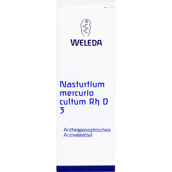 Nasturtium Mercurio cultum D3 Rh Weleda Dil., 20 ml DIL