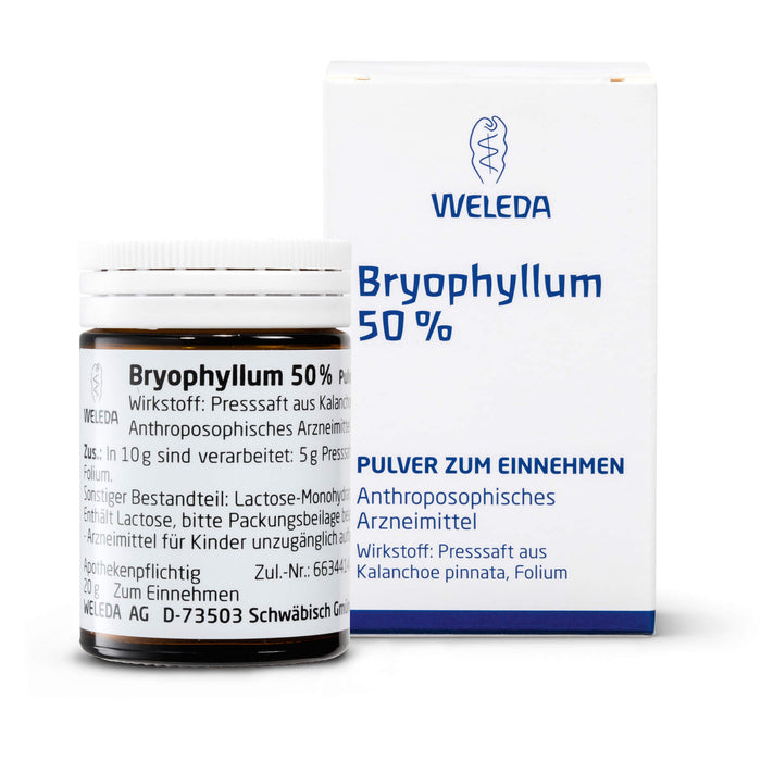 WELEDA Bryophyllum 50% Pulver, 50 g Poudre