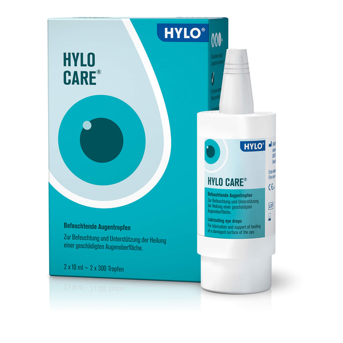 HYLO CARE befeuchtende Augentropfen, 20 ml Lösung