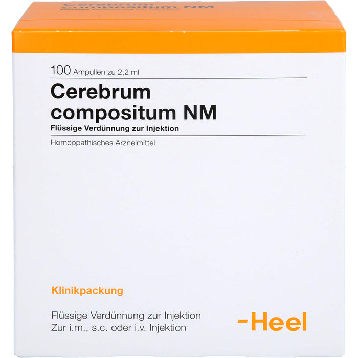 Heel Cerebrum Compositum NM flüssige Verdünnung, 100 pcs. Ampoules