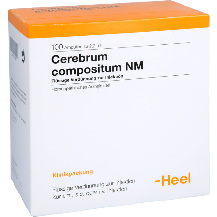 Heel Cerebrum Compositum NM flüssige Verdünnung, 100 pc Ampoules