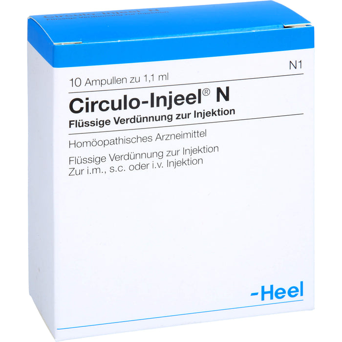 Circulo-Injeel N flüssige Verdünnung, 10 pcs. Ampoules