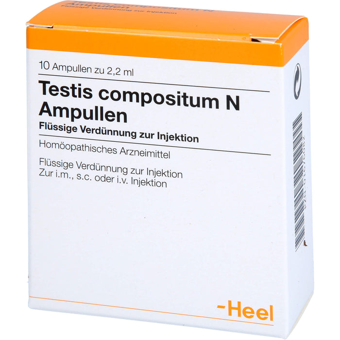 Heel Testis compositum N Ampullen, 10 pc Ampoules