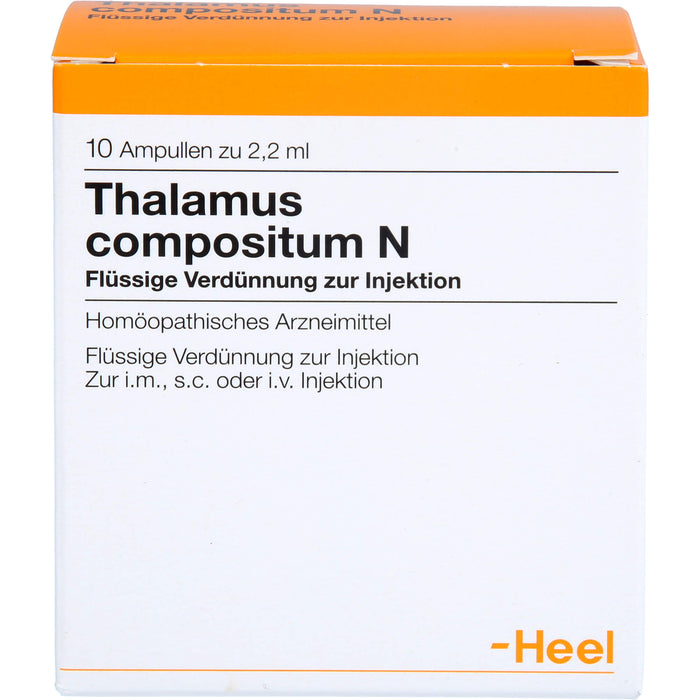 Heel Thalamus compositum N flüssige Verdünnung, 10 pcs. Ampoules