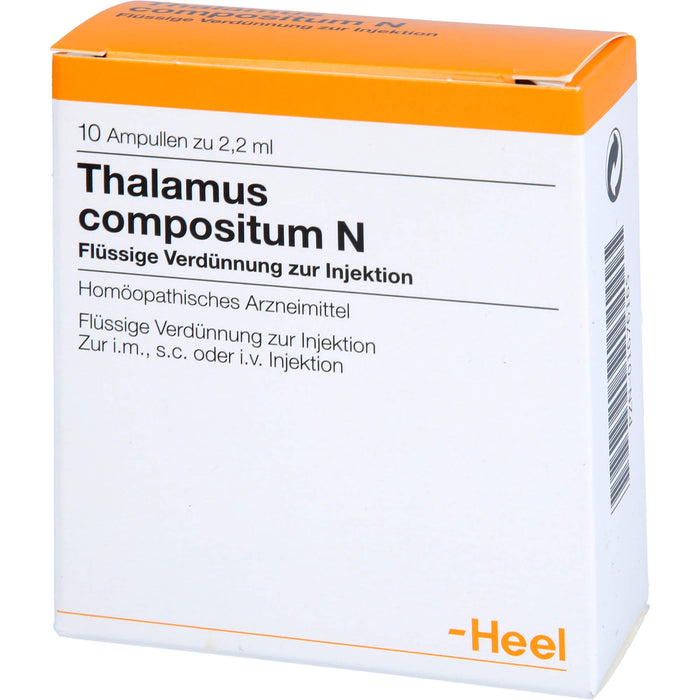 Heel Thalamus compositum N flüssige Verdünnung, 10 pcs. Ampoules