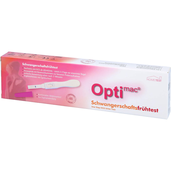 Optimac Schwangerschafts Frühtest, 1 St TES