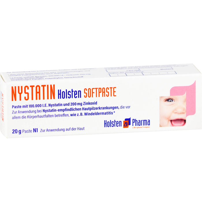 Nystatin Holsten Softpaste Antimykotikum, 20 g Crème