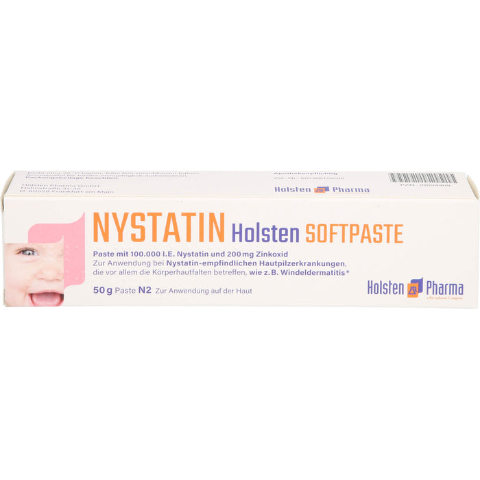 Nystatin Holsten Softpaste Antimykotikum, 50 g Crème