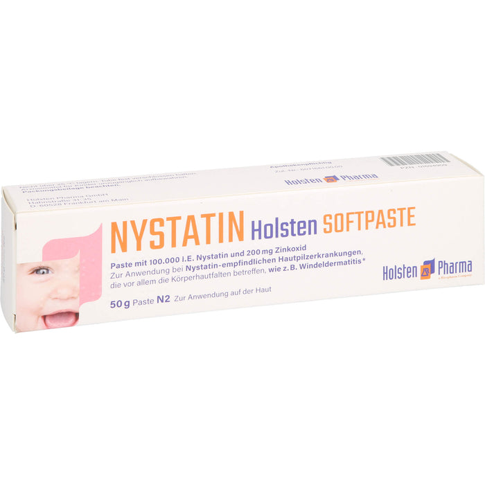 Nystatin Holsten Softpaste Antimykotikum, 50 g Crème