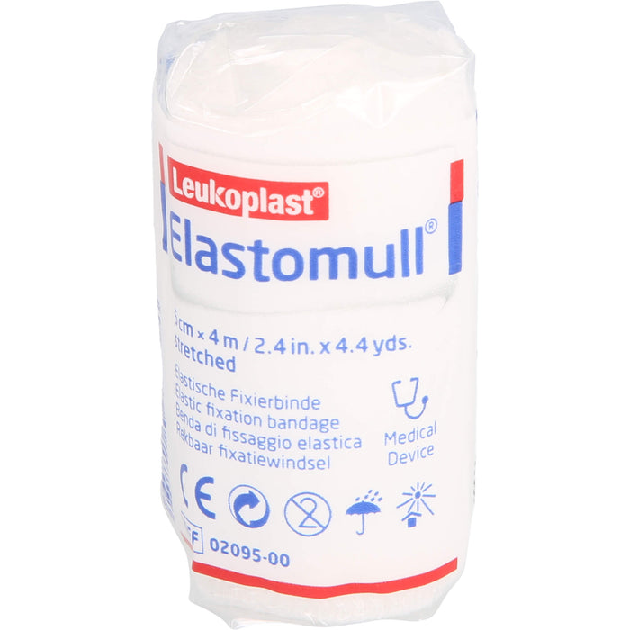 Elastomull 4 m x 6 cm elastische Fixierbinde, 1 pcs. Bandage