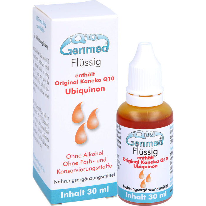 Q10 Gerimed flüssig ohne Alkohol, 30 ml Solution