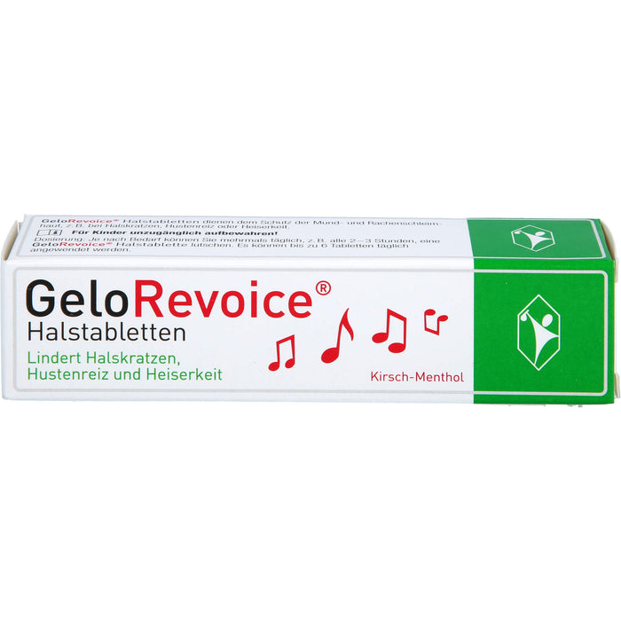 GeloRevoice Halstabletten Kirsch-Menthol, 20 St. Tabletten