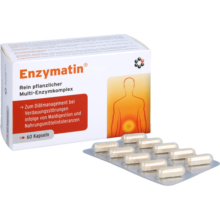 Enzymatin Multi-Enzymkomplex Kapseln, 60 pcs. Capsules