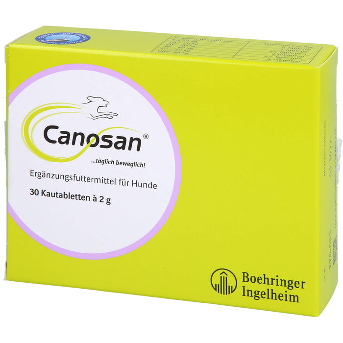 Canosan Kautabletten für Hunde, 30 pc Tablettes