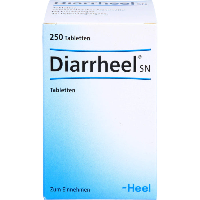 Diarrheel SN Tabletten bei Erkrankungen der Verdauungsorgane, 250 pc Tablettes