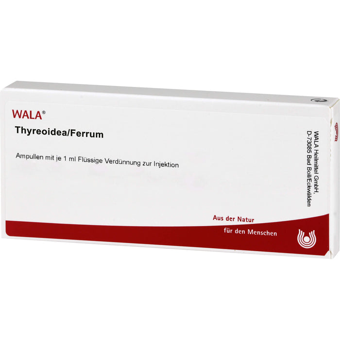 Thyreoidea/Ferrum Wala Ampullen, 10X1 ml AMP