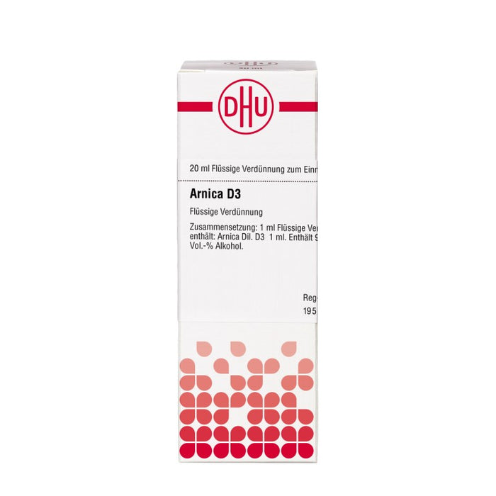 DHU Arnica D3 Dilution, 20 ml Lösung